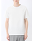 ピンタックボーダー クルーネック半袖Tシャツ