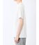 ピンタックボーダー クルーネック半袖Tシャツ