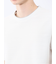 ピンタックボーダー クルーネック半袖Tシャツ