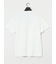 ピンタックボーダー クルーネック半袖Tシャツ