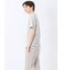 ピンタックボーダー クルーネック半袖Tシャツ