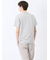ピンタックボーダー クルーネック半袖Tシャツ