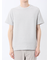 ピンタックボーダー クルーネック半袖Tシャツ