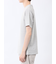 ピンタックボーダー クルーネック半袖Tシャツ