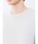 ピンタックボーダー クルーネック半袖Tシャツ