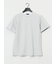 ピンタックボーダー クルーネック半袖Tシャツ