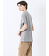 ピンタックボーダー クルーネック半袖Tシャツ