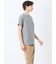 ピンタックボーダー クルーネック半袖Tシャツ