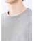 ピンタックボーダー クルーネック半袖Tシャツ