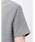 ピンタックボーダー クルーネック半袖Tシャツ