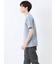 ピンタックボーダー クルーネック半袖Tシャツ