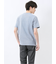 ピンタックボーダー クルーネック半袖Tシャツ