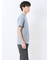 ピンタックボーダー クルーネック半袖Tシャツ