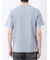 ピンタックボーダー クルーネック半袖Tシャツ