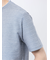 ピンタックボーダー クルーネック半袖Tシャツ