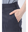 レーヨン混ストレッチ スリムフィット ノータックスラックス