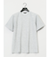 ハイストレッチ メランジ クルーネック半袖Tシャツ