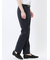 リネン混ストレッチ スリムフィット ノータックスラックス