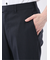 リネン混ストレッチ スリムフィット ノータックスラックス