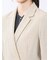 麻調合繊 半袖ダブルジャケット ベージュ(セットアップ可能)