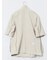 麻調合繊 半袖ダブルジャケット ベージュ(セットアップ可能)