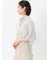 袖タックかぶり スキッパーシャツチュニック
