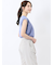 オーガンジー レイヤード プルオーバー