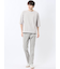 ノータベネ/NOTABENE ワッフル クルーネック半袖Tシャツ