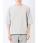 ノータベネ/NOTABENE ワッフル クルーネック半袖Tシャツ