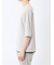 ノータベネ/NOTABENE ワッフル クルーネック半袖Tシャツ