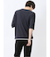ノータベネ/NOTABENE ワッフル クルーネック半袖Tシャツ
