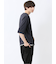 ノータベネ/NOTABENE ワッフル クルーネック半袖Tシャツ