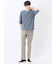ノータベネ/NOTABENE ワッフル クルーネック半袖Tシャツ