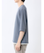 ノータベネ/NOTABENE ワッフル クルーネック半袖Tシャツ