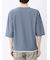ノータベネ/NOTABENE ワッフル クルーネック半袖Tシャツ