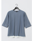 ノータベネ/NOTABENE ワッフル クルーネック半袖Tシャツ