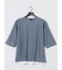 ノータベネ/NOTABENE ワッフル クルーネック半袖Tシャツ