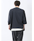 カウラ/Kaule リネンライク 7分袖カーディガン