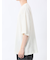 カウラ/kaule ケーブルジャガード クルーネック半袖Tシャツ