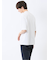 カウラ/kaule ポンチピンタック クルーネック半袖Tシャツ