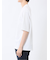 カウラ/kaule ポンチピンタック クルーネック半袖Tシャツ