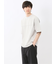 カウラ/kaule ポンチピンタック クルーネック半袖Tシャツ