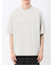 カウラ/kaule ポンチピンタック クルーネック半袖Tシャツ