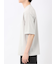 カウラ/kaule ポンチピンタック クルーネック半袖Tシャツ