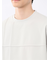 カウラ/kaule ポンチピンタック クルーネック半袖Tシャツ