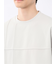 カウラ/kaule ポンチピンタック クルーネック半袖Tシャツ