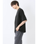 カウラ/kaule ポンチピンタック クルーネック半袖Tシャツ