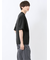 カウラ/kaule ポンチピンタック クルーネック半袖Tシャツ