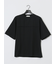 カウラ/kaule ポンチピンタック クルーネック半袖Tシャツ