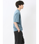 カウラ/kaule ポンチピンタック クルーネック半袖Tシャツ